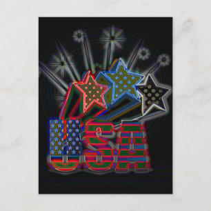 Carte Postale USA Fiers