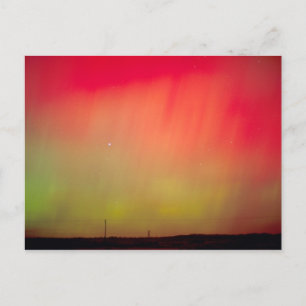 Carte Postale USA, Idaho. Aurora borealis, aurores boréales à 2