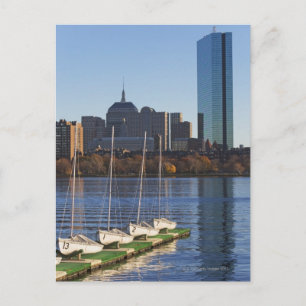 Carte Postale USA, Massachusetts, Boston skyline 4