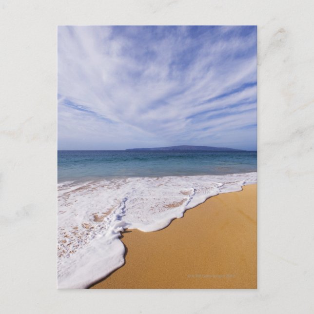 Carte Postale USA, Maui, Wailea, surf et rivage (Devant)