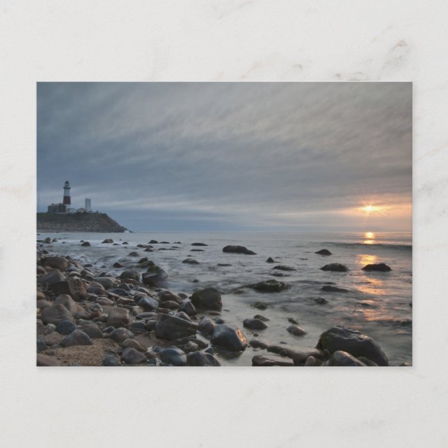 Carte Postale USA, New York, East Hampton. Point Montauk (Devant)