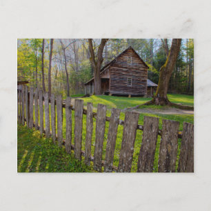 Carte Postale USA, Tennessee, Cabine À Cades Cove