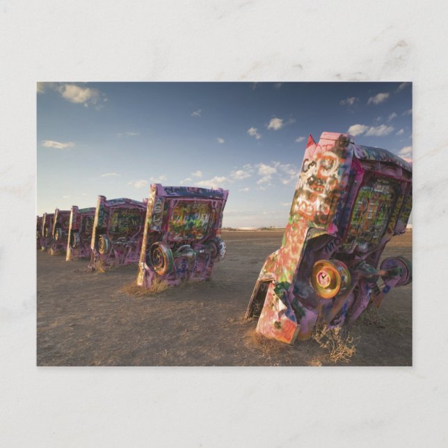 Carte Postale USA, TEXAS, Panhandle Area, Amarillo : Cadillac 2 (Devant)