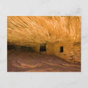 Carte Postale USA, Utah, Cedar Mesa, Mule Canyon. Grès