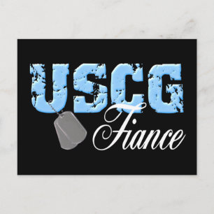 Carte Postale uscg99fiance2blk