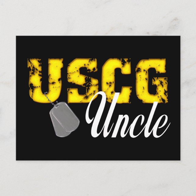 Carte Postale uscg99uncleblk (Devant)