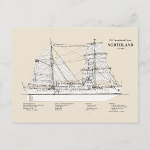 Carte Postale USCG Cutter Northland wpg-49 - SBD
