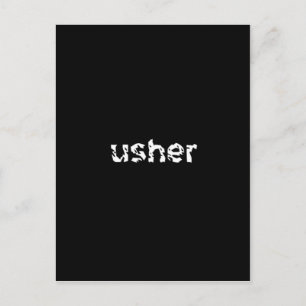 Carte Postale Usher