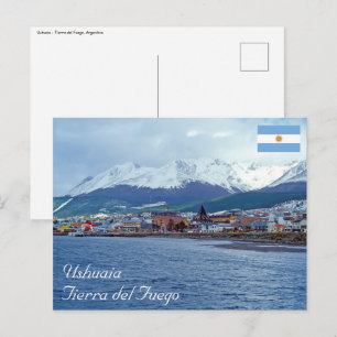 Carte Postale Ushuaia célèbre - Terre de Feu, Argentine