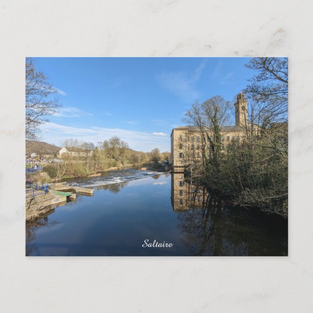Carte Postale Usine de sel (Devant)