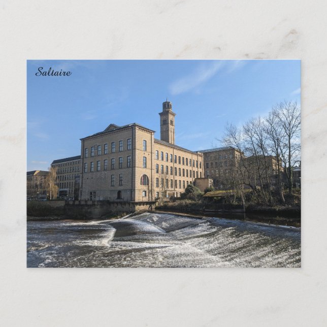 Carte Postale Usine de sel (Devant)