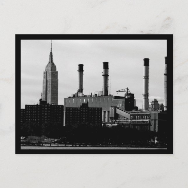 Carte Postale Usine NYC (Devant)