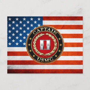Carte Postale USMC Capt [3D]