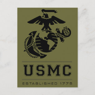 Carte Postale USMC Créé en 1775