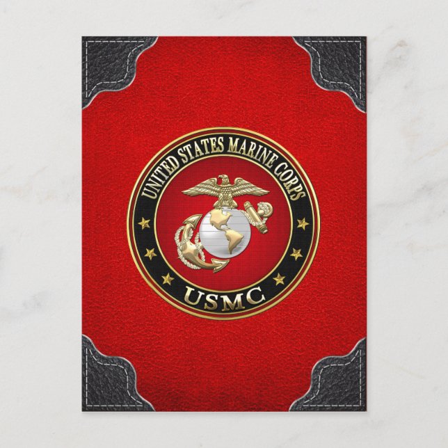 Carte Postale USMC EGA [édition spéciale] [3D] (Devant)