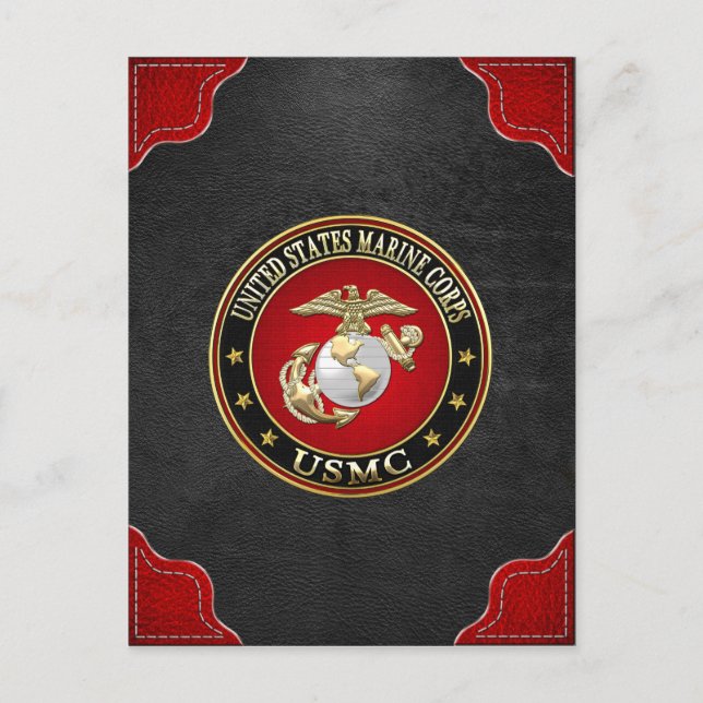 Carte Postale USMC EGA [édition spéciale] [3D] (Devant)