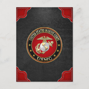 Carte Postale USMC EGA [édition spéciale] [3D]
