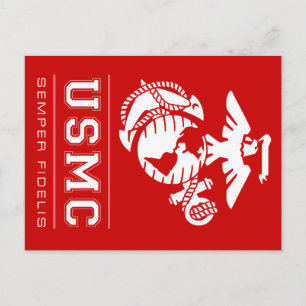 Carte Postale USMC Semper Fidelis [Semper Fi]