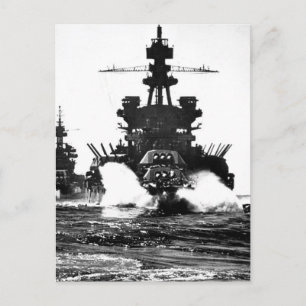 Carte Postale USS PENNSYLVANIA et cuirassé de_War Image