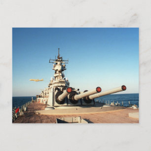 Carte Postale USS Wisconsin (BB-64)