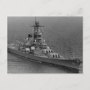 Carte Postale USS Wisconsin (BB-64)
