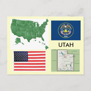 Carte Postale Utah, États-Unis