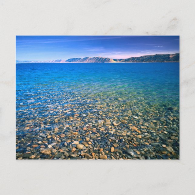 Carte Postale UTAH. États-Unis Eau limpide du lac Bear (Devant)