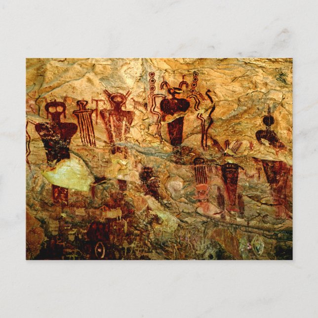 Carte postale Utah Rock Art (Devant)
