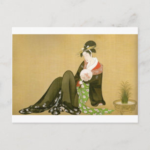 Carte Postale Utamaro-UKIYOE