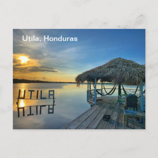 Carte postale Utila, Honduras