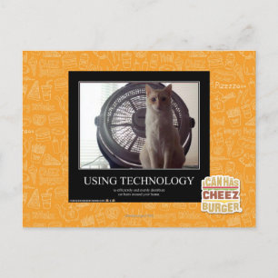 Carte Postale Utilisation de la technologie