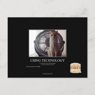 Carte Postale Utilisation de la technologie
