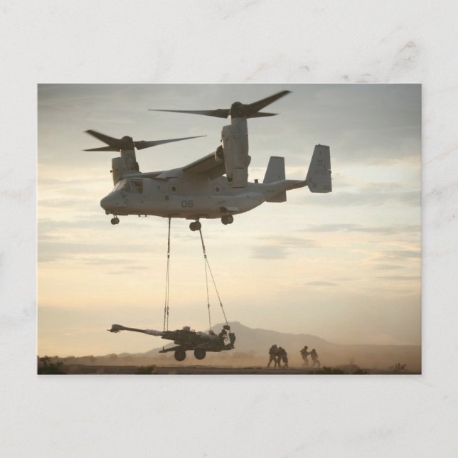 Carte Postale V-22 Osprey (Devant)