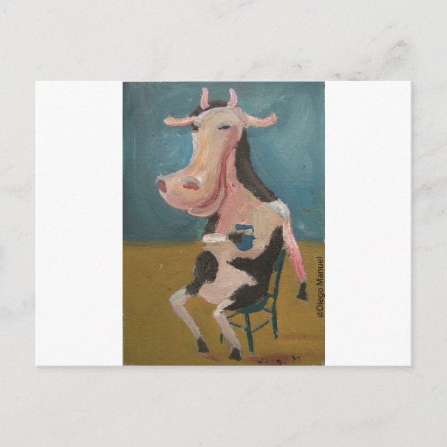 Carte Postale vaca borracha (Devant)