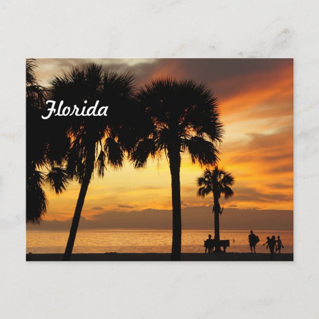 Carte Postale Vacances en Floride (Devant)