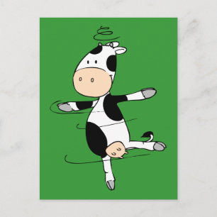 Carte Postale Vache filante (mooviestars)