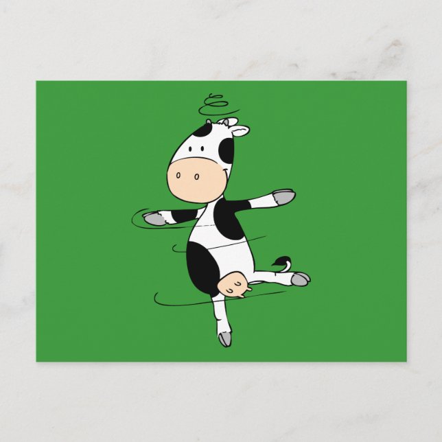 Carte Postale Vache filante (mooviestars) (Devant)