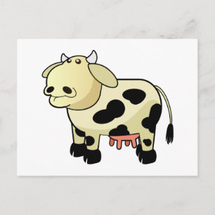 Carte postale Vache laitière