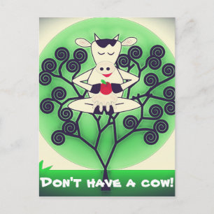 Carte Postale Vache mûre