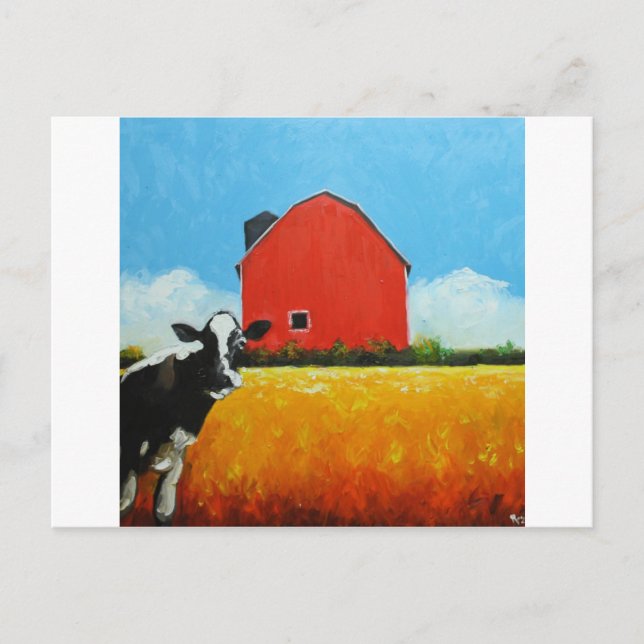 Carte Postale Vache n° 352 (Devant)