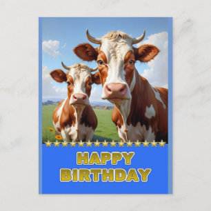 Carte Postale vaches
