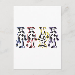 Carte Postale vaches