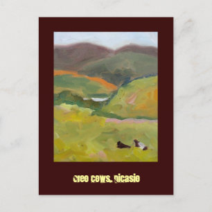 Carte Postale Vaches d'Oreo, Nicasio