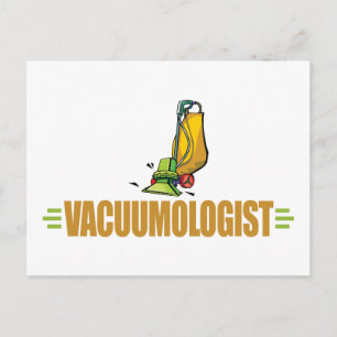 Carte Postale Vacuumage amusant