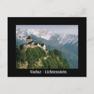Carte Postale Vaduz - Lichtenstein