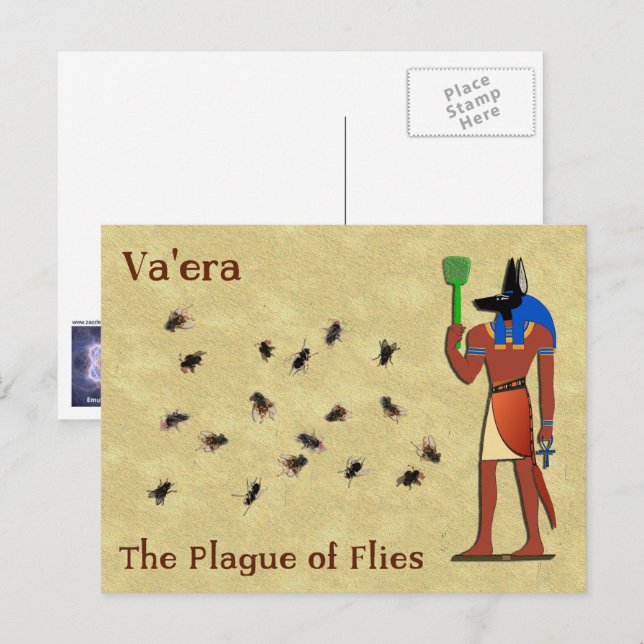 Carte Postale Va'era - La Peste Des Mouches (Devant / Derrière)
