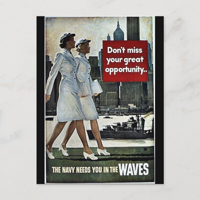 Carte Postale Vagues (Devant)