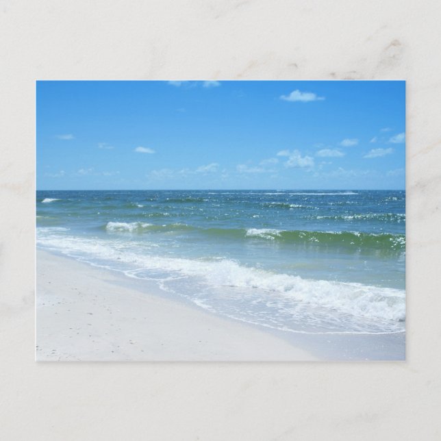 Carte Postale Vagues de plage III (Devant)