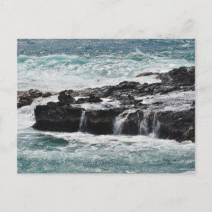 Carte Postale Vagues océaniques à Kauai