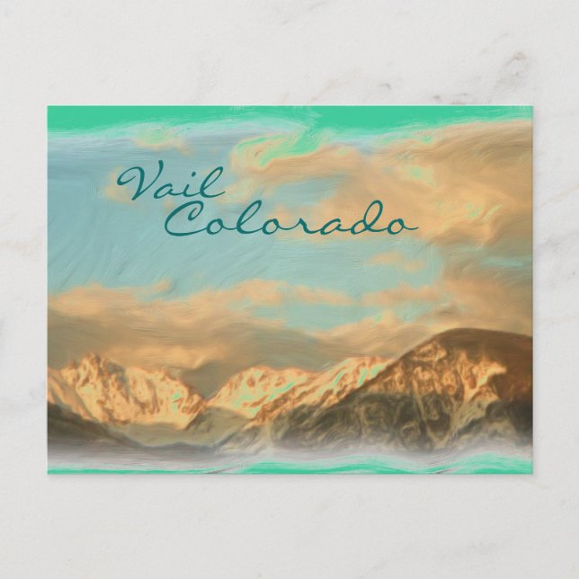Carte postale Vail Colorado (Devant)